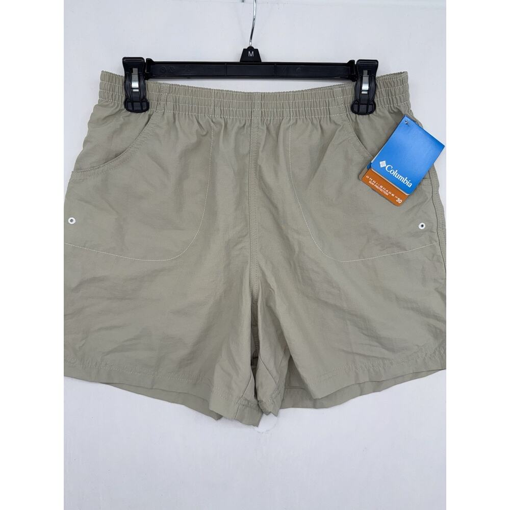 Columbia Sandy River Womens Shorts Size Small Active Outdoor Hiking Beige NWT